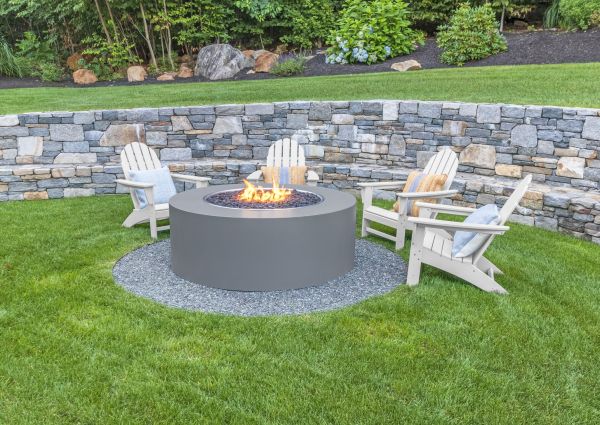 Fire Pit Landscaping in Jackson