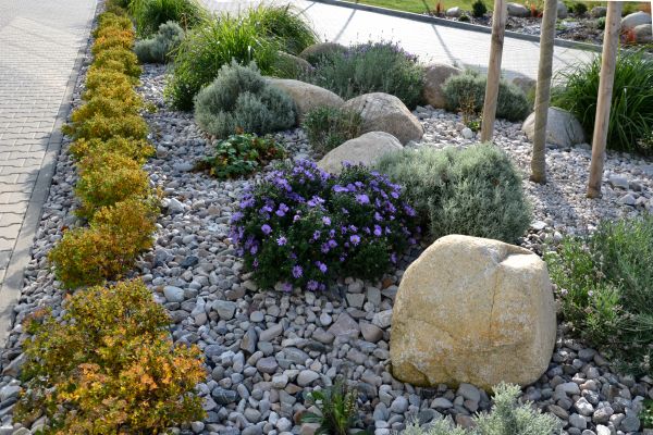 Decorative Rock Installation in Jackson