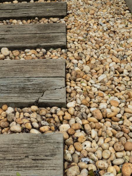 Pea Rock Installation in Jackson